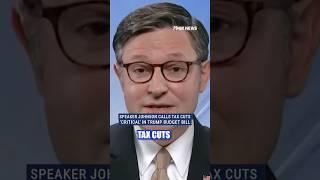 ‘THIS IS A BIG THING’: Speaker Johnson on passing Trump tax cuts #foxnews #news #politics #shorts