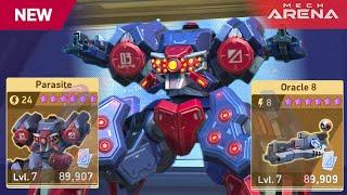 NEW MECH Parasite and WEAPON Oracle - Mech Arena