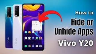 How to Hide or Unhide Apps in Vivo Y20 | Vivo Y20 Hide Apps | Hidden Features of Vivo Y20