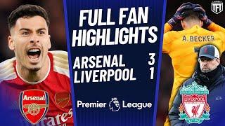 Arsenal SMASH Liverpool! TITLE RACE ON Arsenal 3-1 Liverpool Highlights