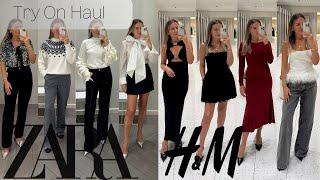 Huge ZARA and H&M ** | TRY On HAUL | **