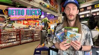 Game Hunting(and Buying Games) at Retro Rick's Game Point