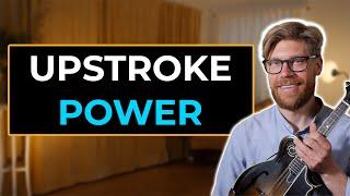 Mandolin Technique Lesson // Upstroke Power for Volume and Speed