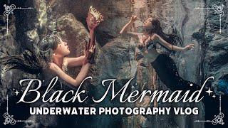 (eng) 금빛을 품은 검은 인어 수중촬영 VLOG | Black Mermaid Underwater Photography Making Film [ 팀 체리파이 ]