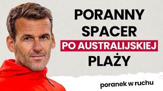 Spacer boso po plaży w Melbourne | Mateusz Kusznierewicz