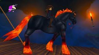 Color Change Fire Horse ! Buying New Horse in Star Stable Online Halloween Video