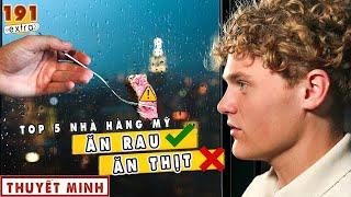 Ăn 5 Nhà Hàng Ngon Nhất Ở Mỹ - Ryan Đã Hết Kiêng Rau