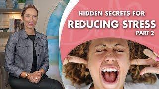 Stressed Out? Secrets for Reducing Stress Part 2 - Dr. J9 Live