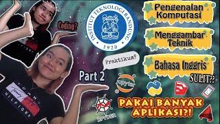 SEMESTER 1 TPB FTSL ITB BELAJAR CODING? GAMBAR PAKAI TEKNIK? INGGRIS AUTO A? || KUPAS MATKUL PART 2!