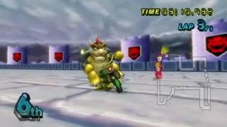 Bowser Grumbling After Losing on Mario Kart Wii | Mario Kart Wii Team Versus