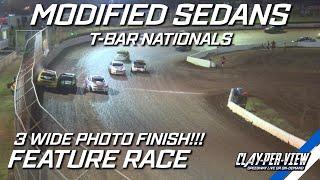 Modified Sedans | T-Bar Nationals - Toowoomba - 1st Jan 2023 | Clay-Per-View Highlights