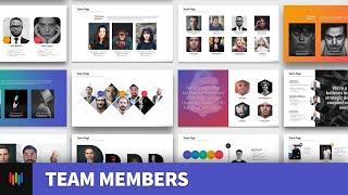 Team Members PowerPoint Templates