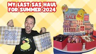 ️ My Last SAS Haul For Summer 2024 | Bath & Body Works ️