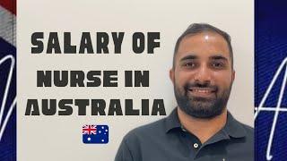 Minimum Salary of a Nurse in Australia 