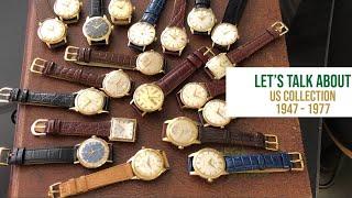 WATCH REVIEW - 3 DECADES OF US MARKET VINTAGE OMEGA WATCHES - 1947 TO 1977