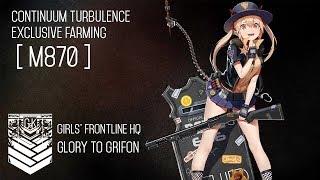 「GFHQ」Girls Frontline Continuum Turbulence M870 Farming