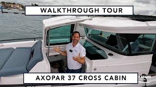 Axopar 37 Full Walkthrough Tour - Brabus Line Cross Cabin Monster with 600HP!! Full Yacht Tour!