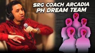 WHEN SRG COACH ARCADIA ASKED TO FORM HIS FILIPINO DREAM TEAM