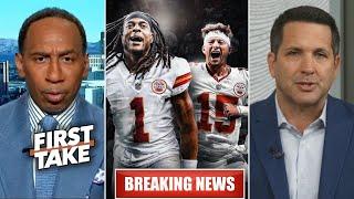 FIRST TAKE | Adam Schefter BREAKING: Davante Adams to Chiefs for Super Bowl - Stephen A. & Shannon