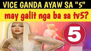 VICE GANDA GALIT NGA BA SA TV5?