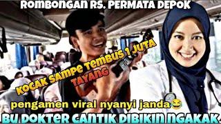 PENGAMEN ANYER//BU DOKTER DIBIKIN NGAKAK SAMA LAGU KOCAK BANG ALVI 