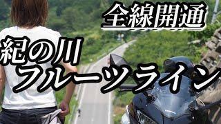 祝！全線開通紀の川フルーツラインと九度山絶品おむすび【大人のモトブログ】