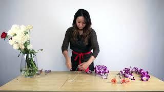 How to make a floral lei