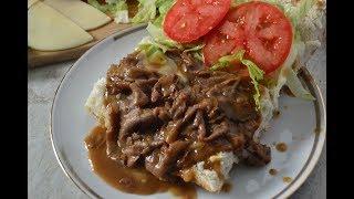 Lazy Roast Beef Po' Boy - Brown Gravy Recipe