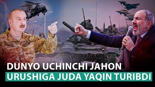 Dunyo uchinchi jahon urushiga juda yaqin turibdi