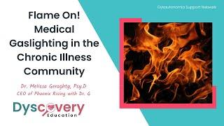 Medical Gaslighting in the Chronic Illness Community | Melissa Geraghty, Psy.D. | Dyscovery Edu.