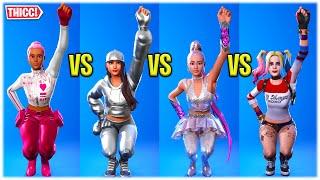 *NEW* Bounce Wit' It Emote Showcased With 100+ Hot Female Fortnite Skins  (ACRAZE - Do It To It)