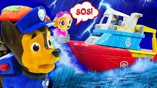 Paw Patrol Spielzeug. Spielzeuge für Kinder. Neue Rettungsmissionen. 2 Folgen am Stück