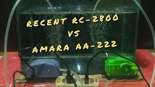 Review dan Tes Aerator Recent Rc2800 vs Amara AA222