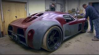 Men Build Custom BUGATTI Using 3 Old Cars | Start to Finish by @DashingAxe