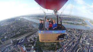 Luchtballonvaart boven Nijmegen