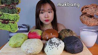 MUKBANG 어글리베이커리 크림빵 7종류 디저트 먹방 UGLY BAKERY 7 KINDS CREAM BREAD Dessert asmr クリームパン