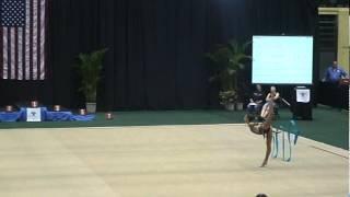 Julia Garbuz Ribbon National Qualifier 2012 USA