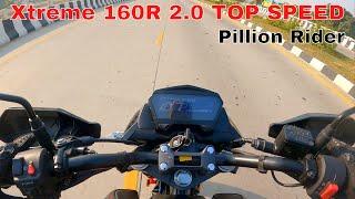 Finally 2023 Hero Xtreme 160R Stealth Edition 2.0TOP SPEEDPickup TestWith PillionSocking Result