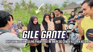 GILE GANTE || LIRIK LAGUNYA BIKIN BAPER DUO CEWEK CANTIK INI BARENG DISYA MUSIK LIVE PERIAN