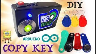 Дубликатор ключей домофона с дисплеем на Arduino RFID 125 kHz своими руками. v.3 Скетч и схема.