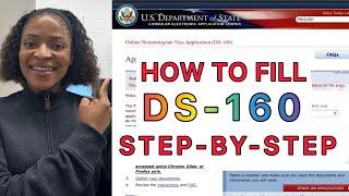 How to Fill the USA DS-160 Form for Visa Application 2024| Step-by-step Guide