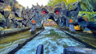 [4K] Best Themed River Rapids Ride | Excalibur Rapids Ride | Movie Park Germany 2022