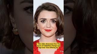 This video showcases How The Faces of Celebrities Change and Age Over Time Offering An