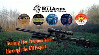 Testing Five Premium Pellets through the RTI Prophet