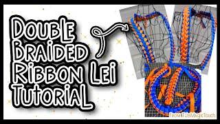 Double Braided Ribbon Lei Tutorial | Beginner Friendly Graduation Lei | Lei With TJ