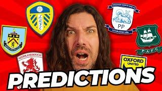 Championship 24/25 bookies PREDICTIONS