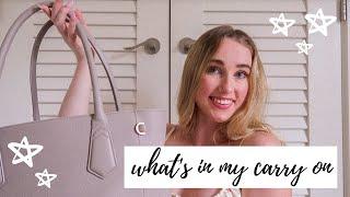 What's in My Carry On Bag! ️ & Traveling during Harvard Winter Break