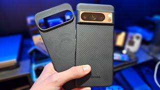 Pixel 9 Pro XL Thinborne Aramid Fiber Case Hands On | Compared to Pixel 8 Pro