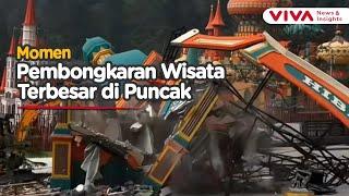 Warga Ngamuk! Wisata 'Ilegal' Hibisc Fantasy Puncak Dibongkar