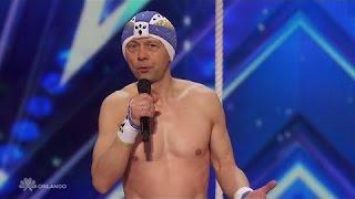 Vello - Acrobatic Contortionist | Auditions Week 4 | America's Got Talent 2016 Full Auditions